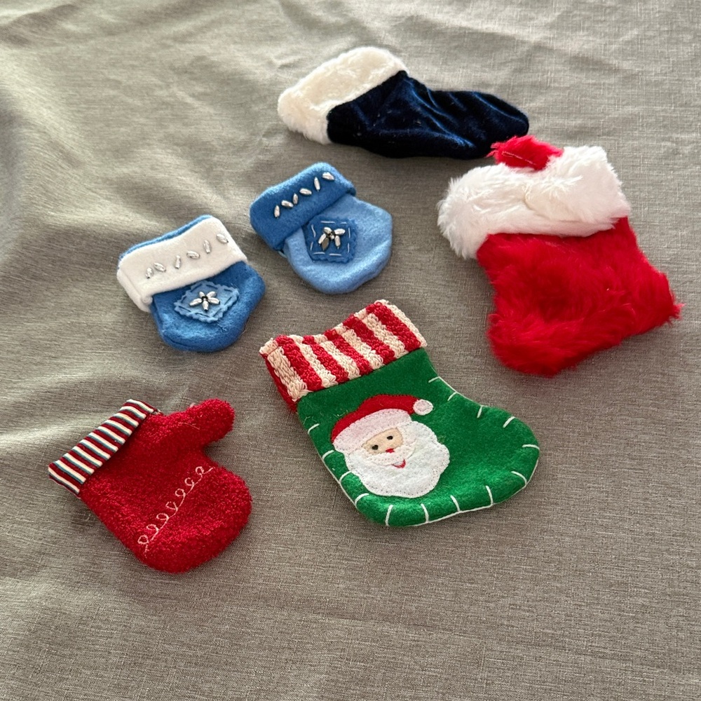Festive Kids Holiday Stocking Set